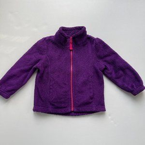 Toddler fleece mock neck zip-up, smooth zipper - Children's Place-